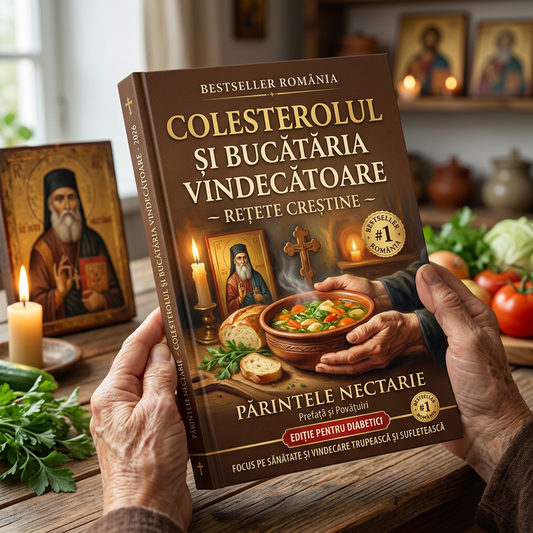 Colesterolul și Bucătăria Vindecătoare Rețete Creștine pentru Sănătate, Echilibru și Vindecare Trupească și Sufletească