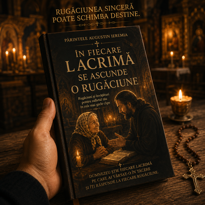 În Fiecare Lacrimă Se Ascunde O Rugăciune – Rugăciuni și Învățături pentru Sufletul Tău în Cele Mai Grele Clipe