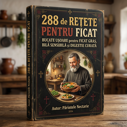 288 de Rețete pentru Ficat Bucate Ușoare pentru Ficat Gras, Bilă Sensibilă și Digestie Curată
